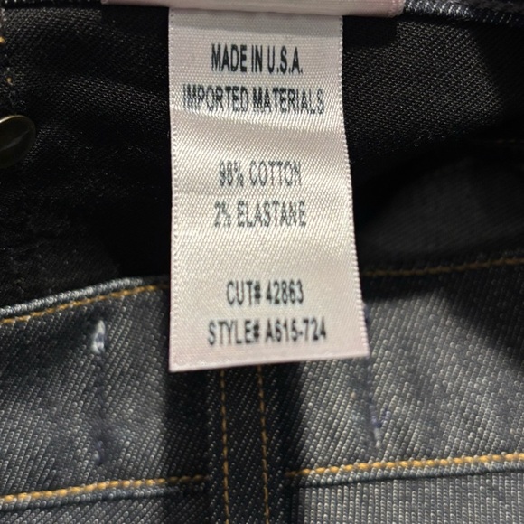 Agolde Men's Slim Jeans in Dark Blue - Picture 9 of 9